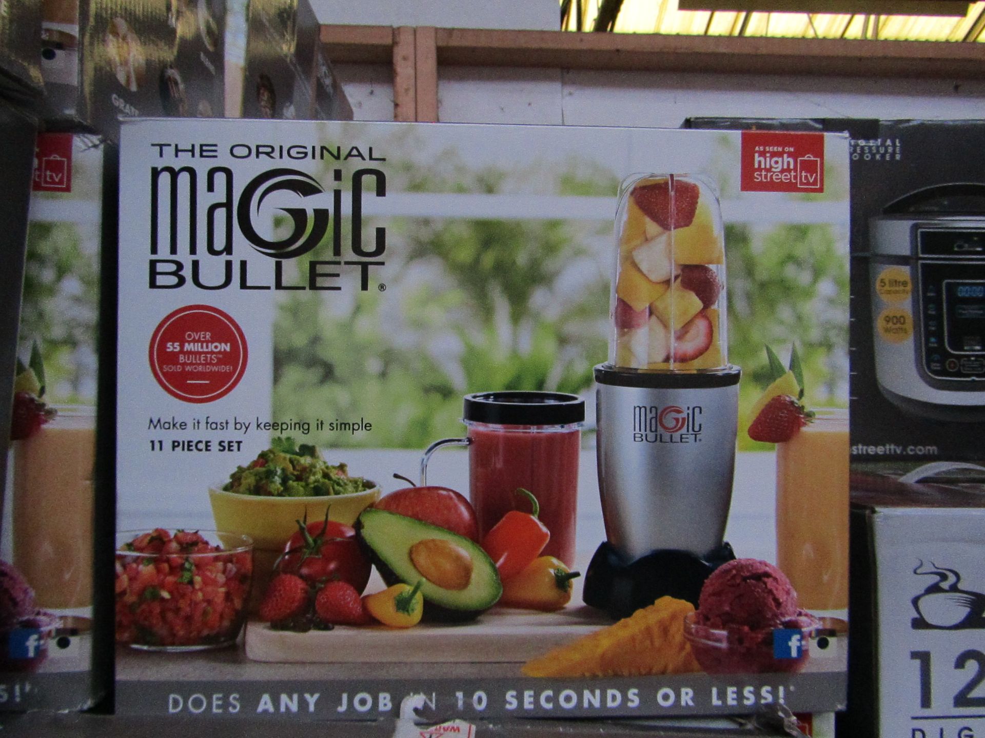 | 4X | THE ORIGINAL MAGIC BULLET BLENDER | UNCHECKED AND BOXED | NO ONLINE RESALE | SKU