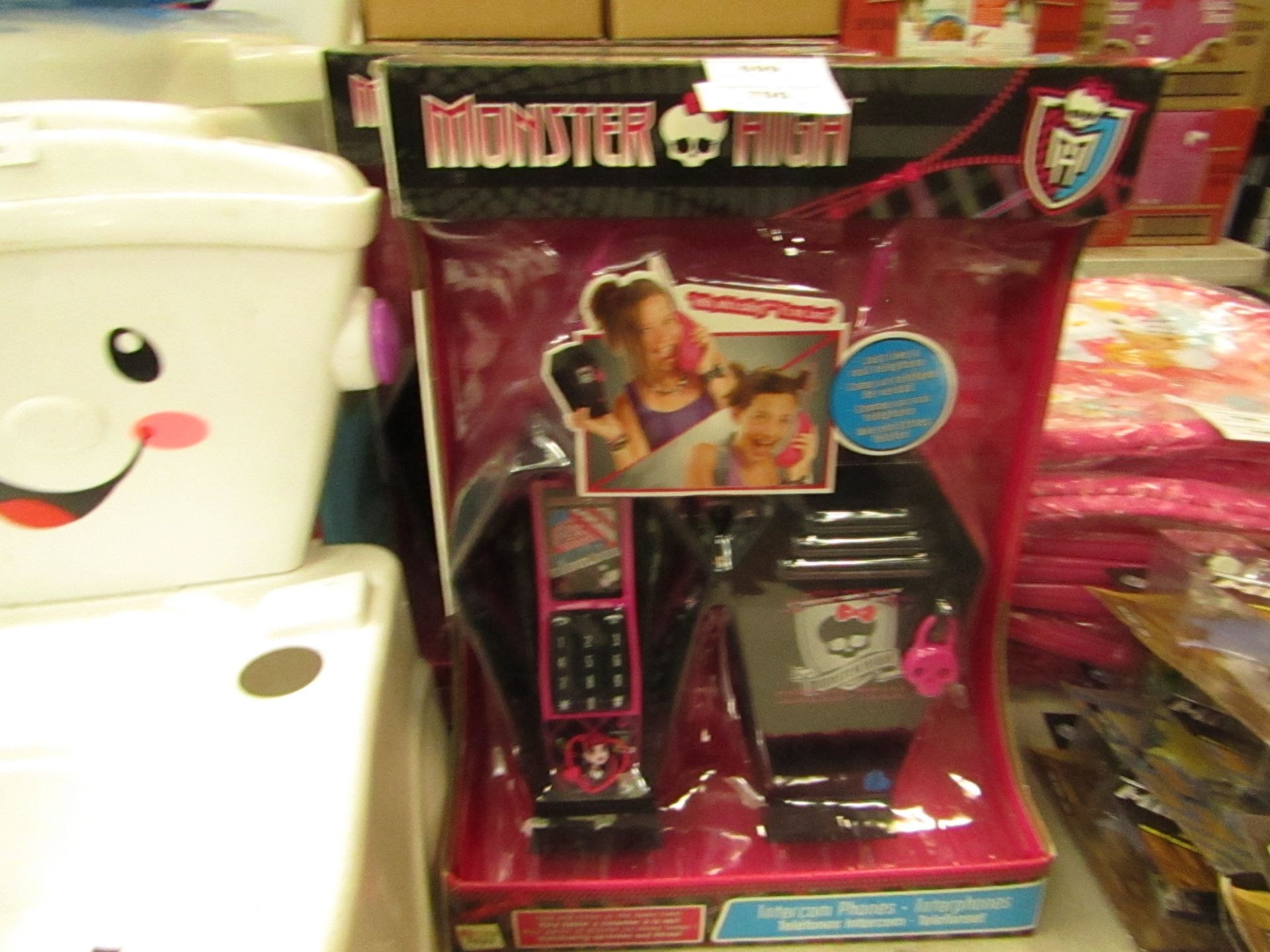 Monster High Intercom Phones, new and packaged