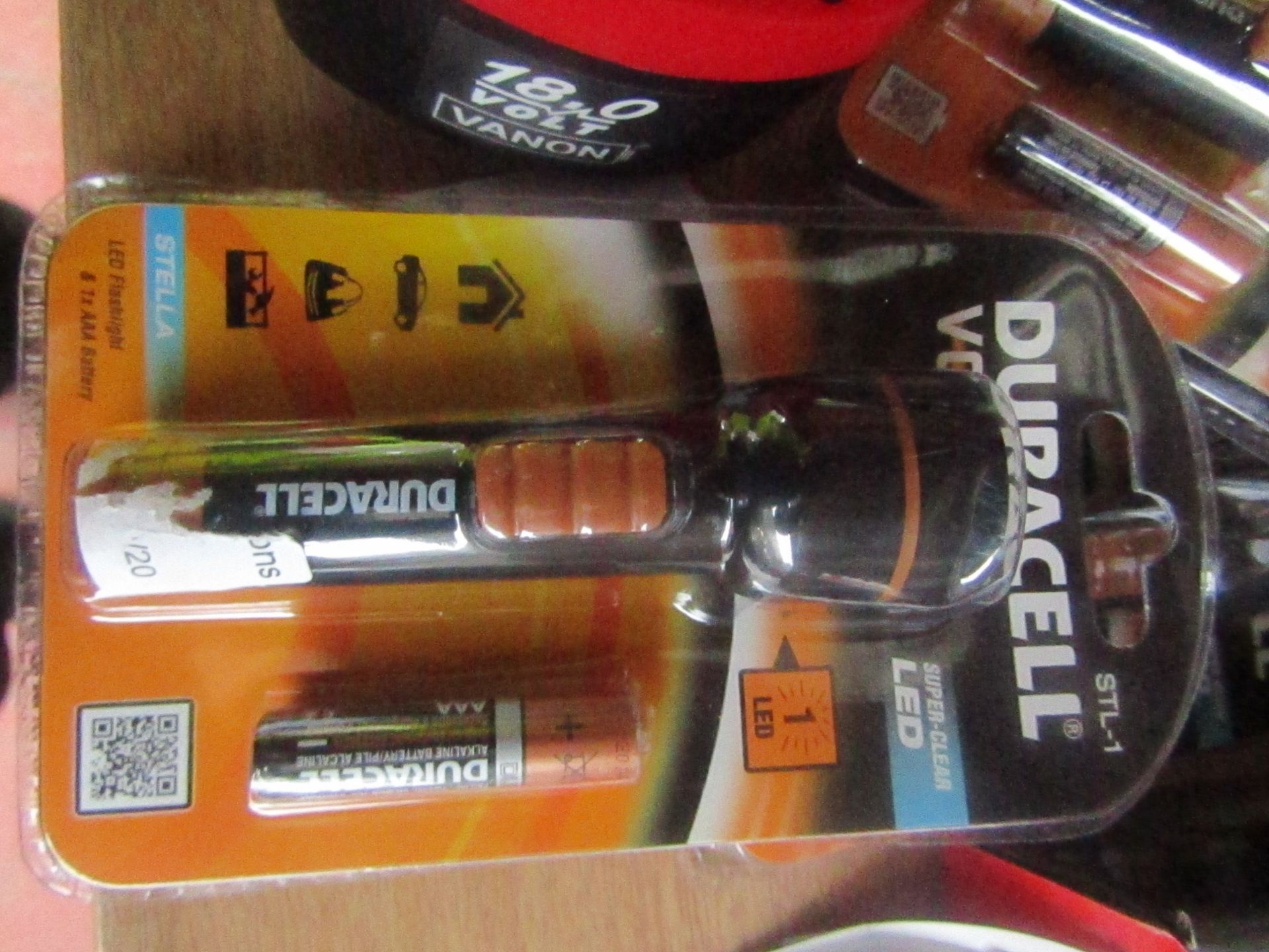 Duracell - Voyager Super Clear LED Flashlight - New & Packaged.