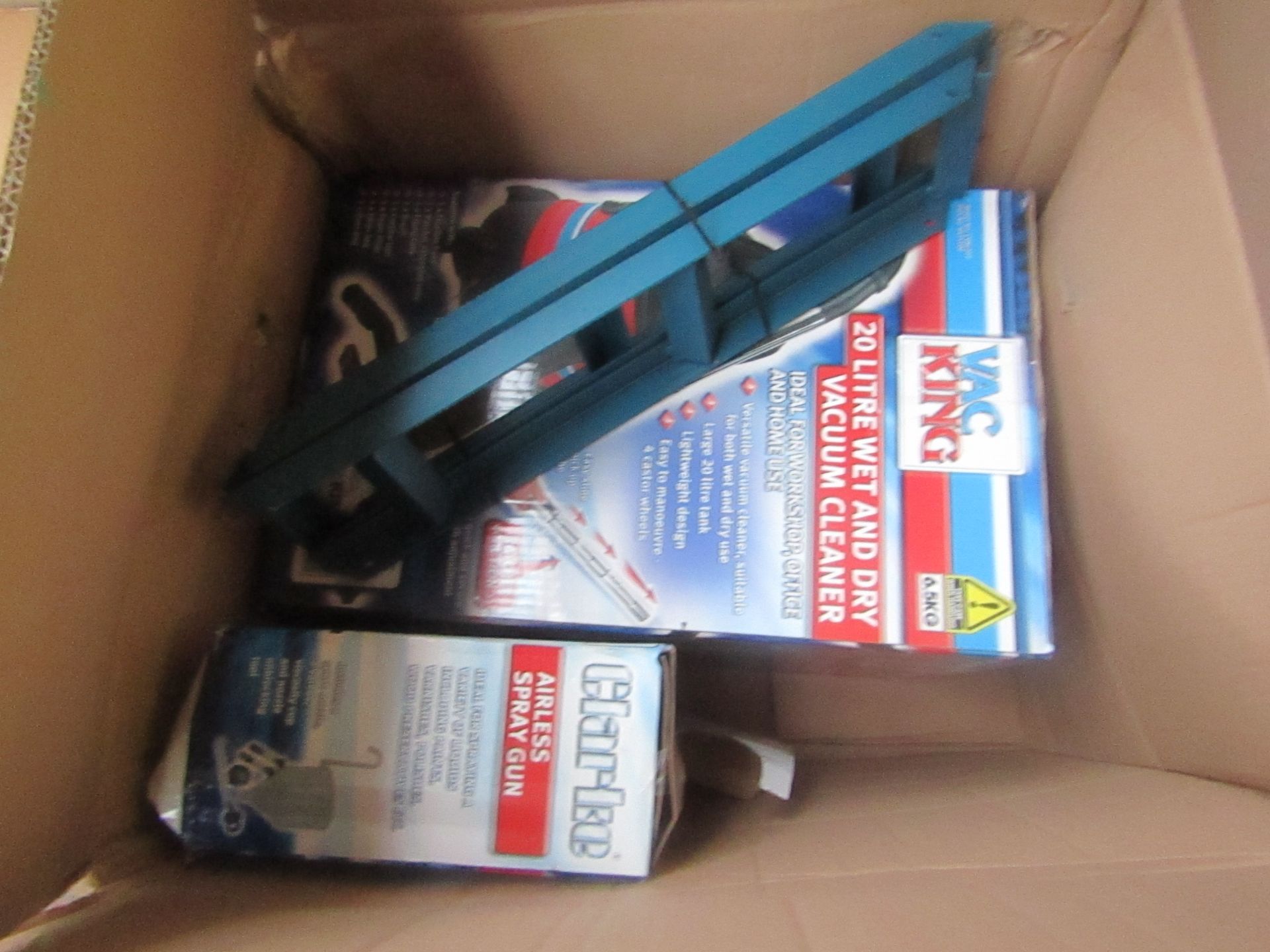 1x BOX OF VARIOUS TOOLS 9333, This lot is a Machine Mart product which is raw and Completely