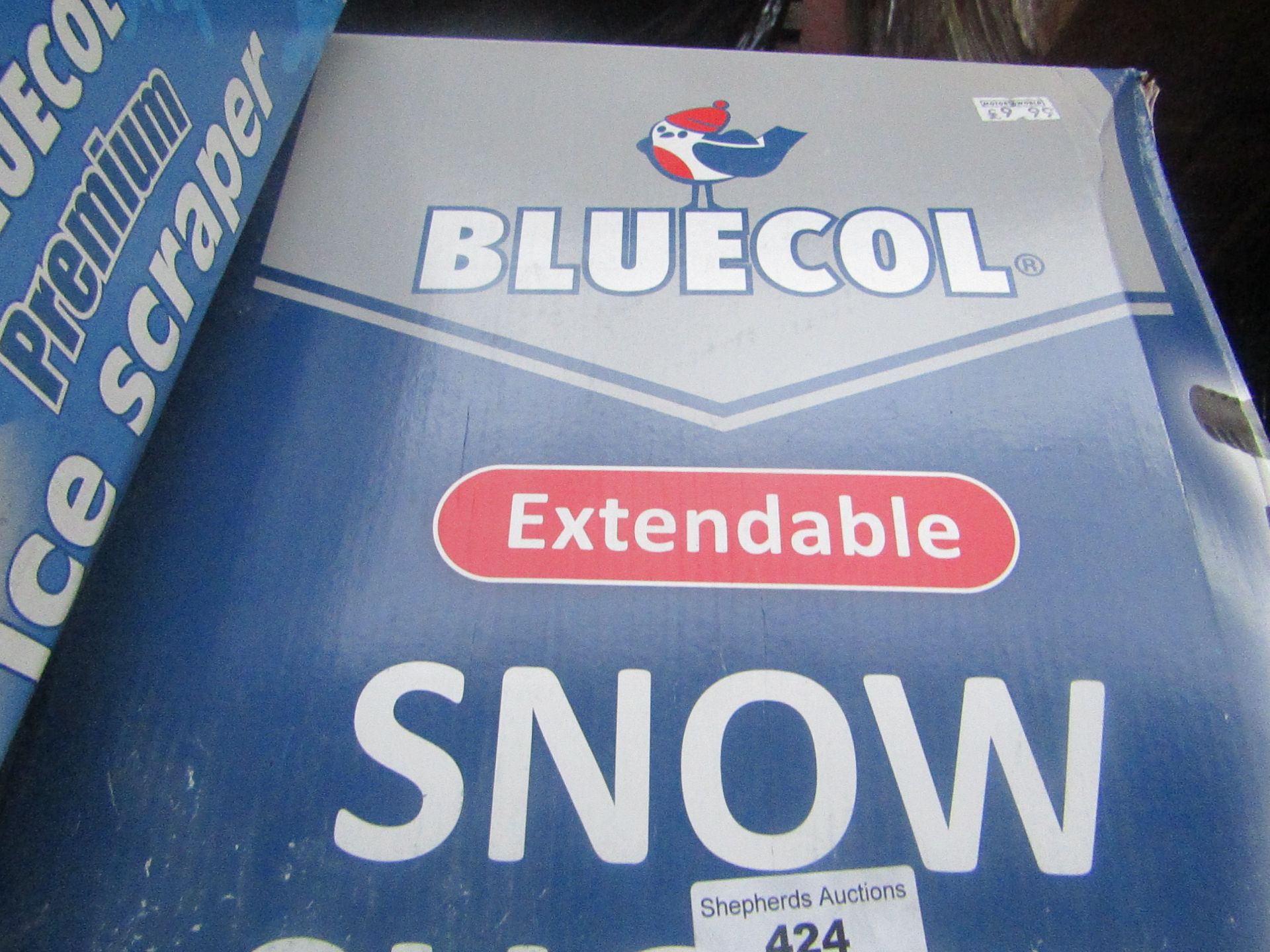 Bluecol - Extendable Snow Shovel - Unchecked & Boxed.