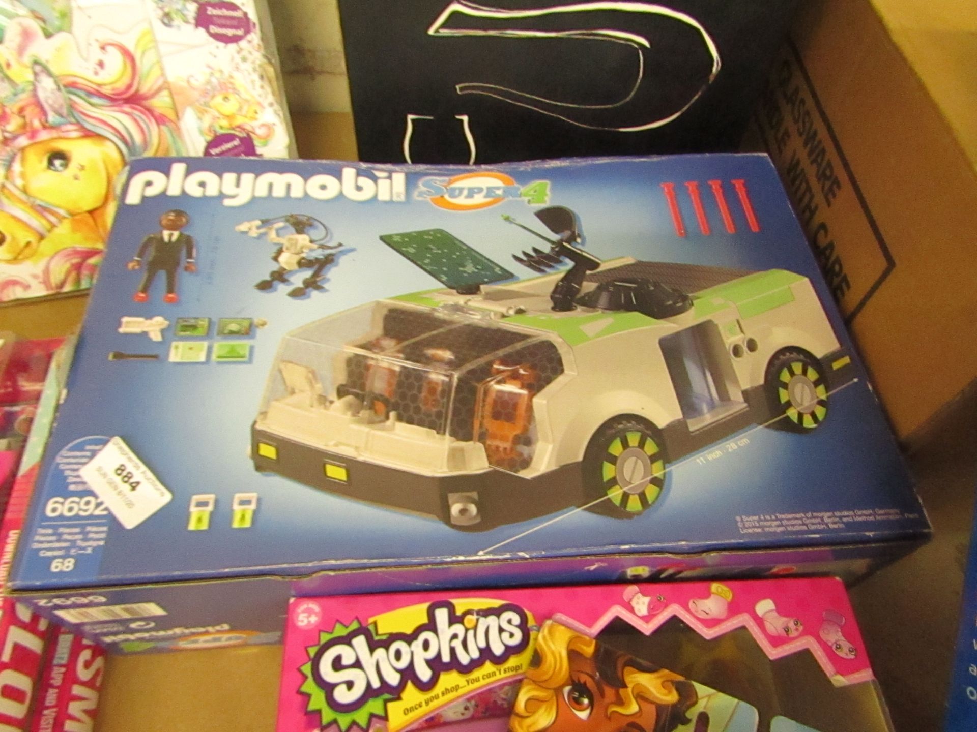 Playmobi Super 4 Build set. In a sealed box