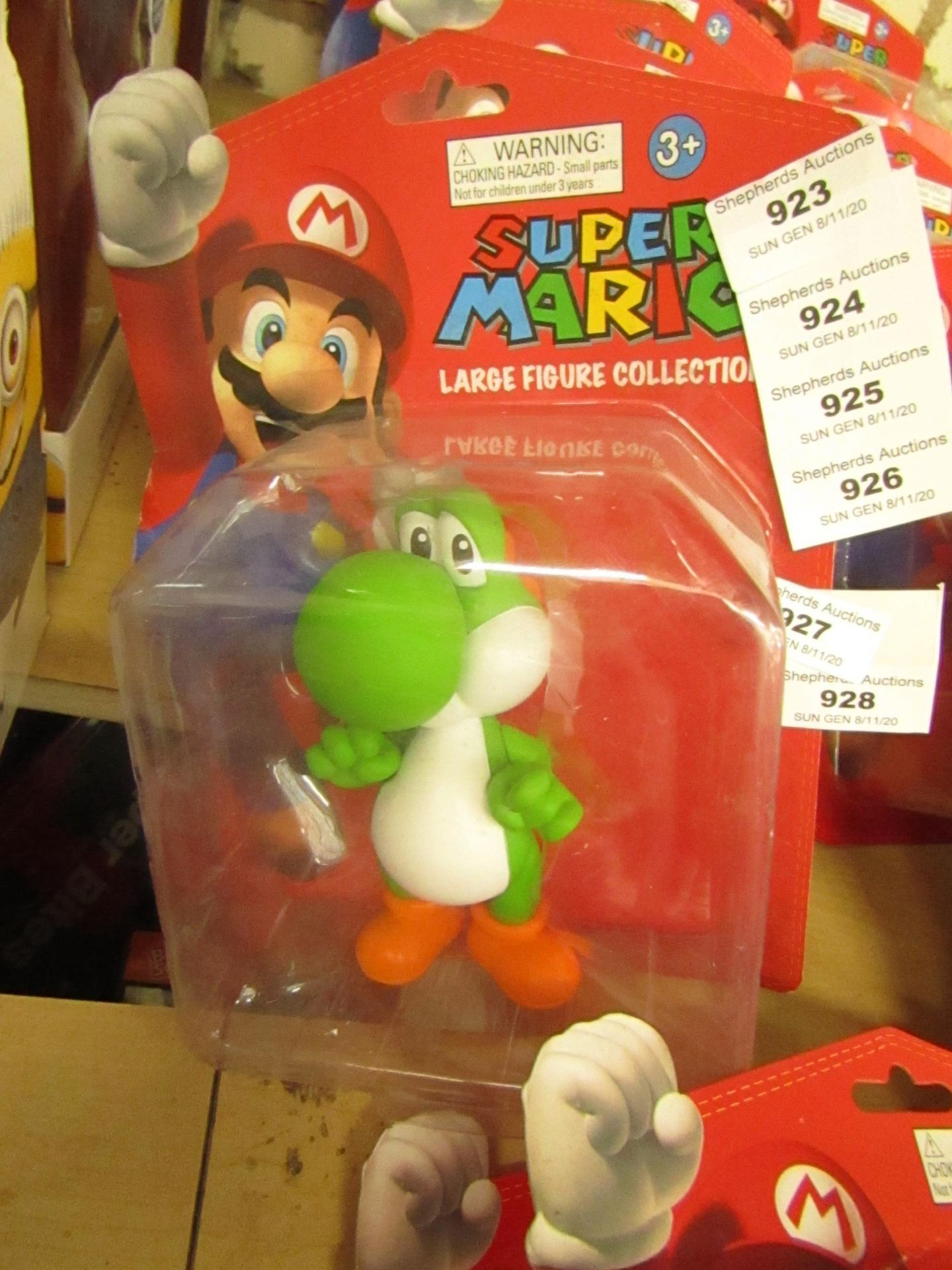 Super Mario Large Vinyl Figure. New & Packaged. See Image For Figure