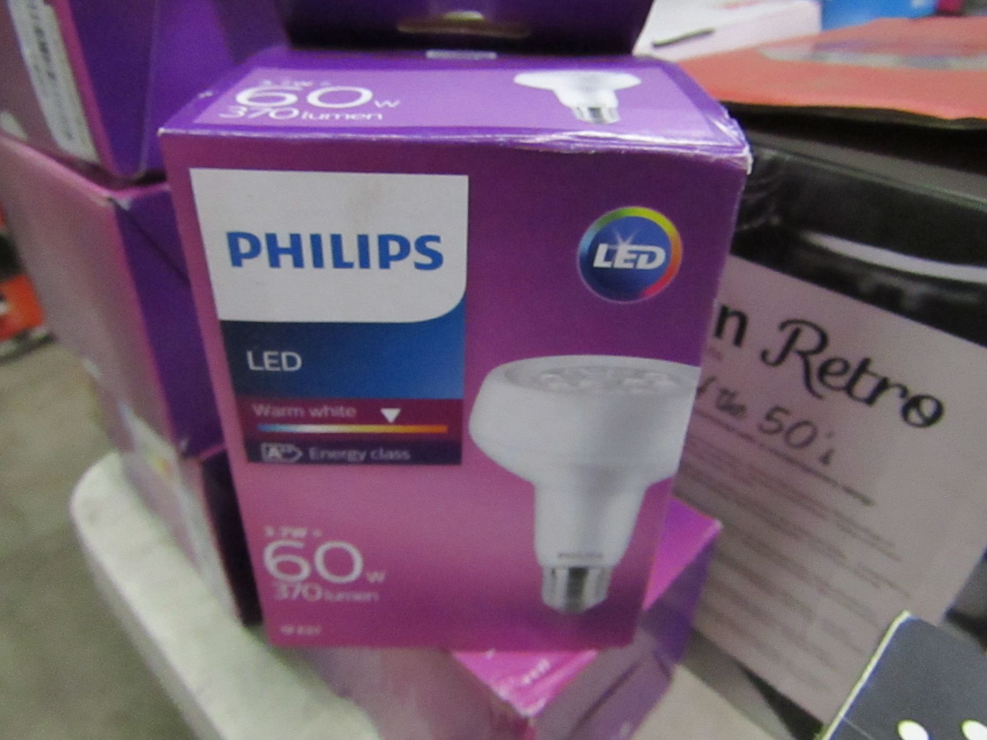 1x Phillips E27 LED Bulb, New, RROP £10.82