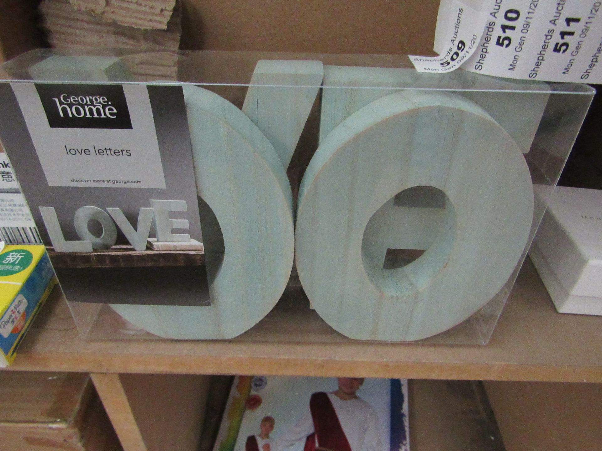 Set of George Home Love Letters. New & Boxed