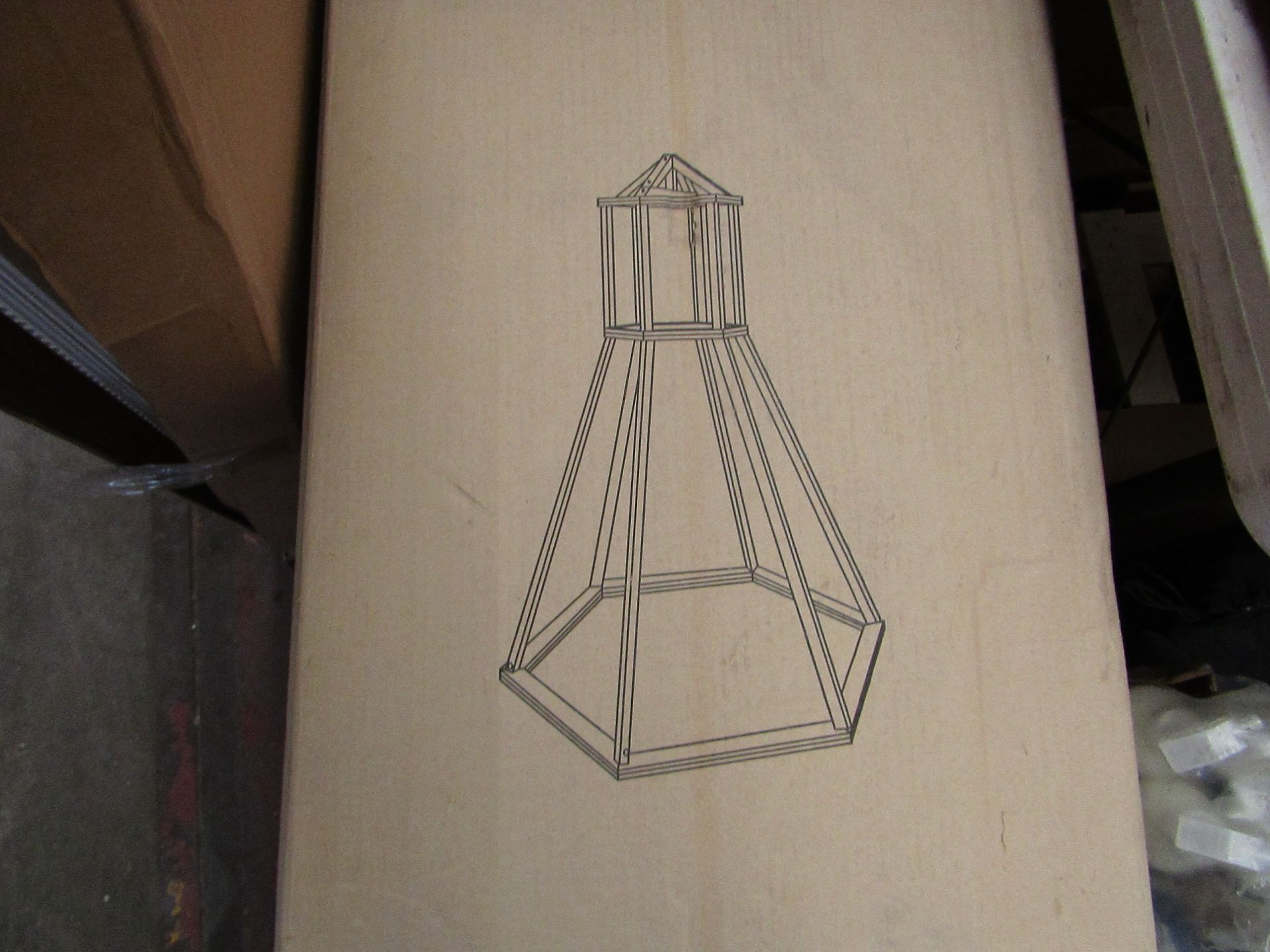 MountRose - Children's Lighthouse/Teepee - 1065x440x82mm - Item Only Contains Lighthouse Frame, Does