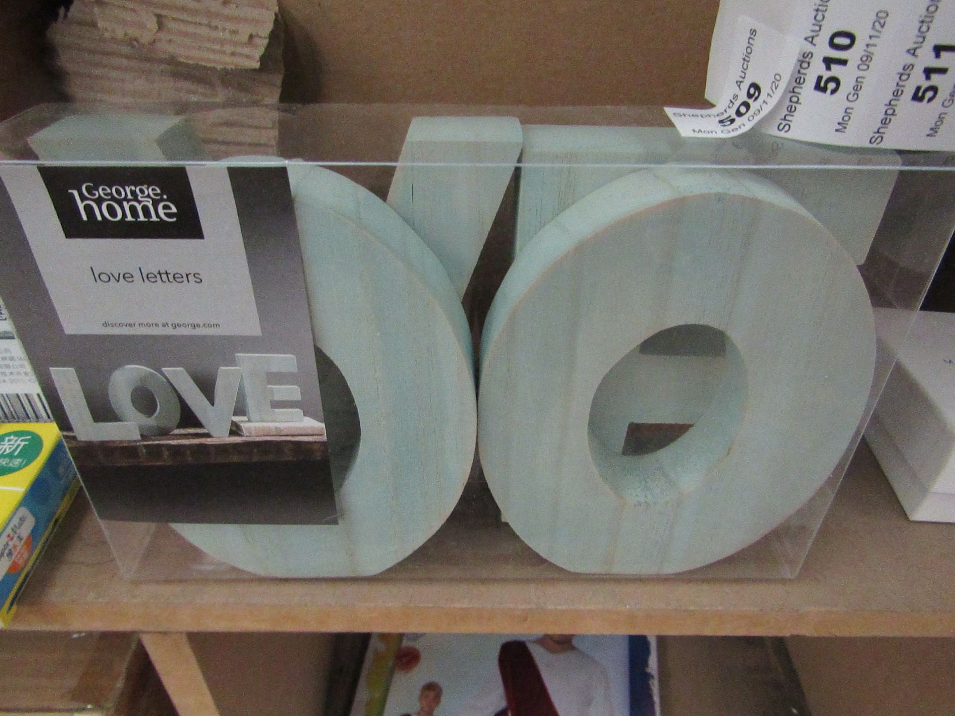 Set of George Home Love Letters. New & Boxed