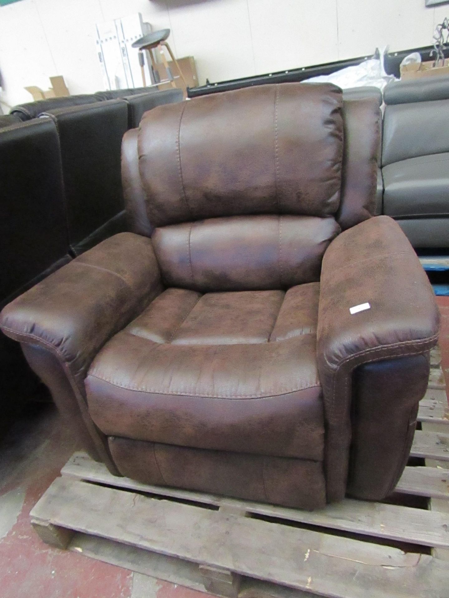 Costco Heated reclining, rocking, electric reclining massaging arm chair, unchecked, requires a