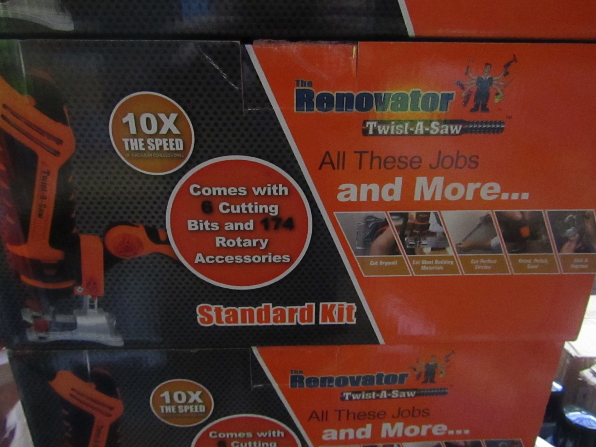 | 1X | THE RENOVATOR TWIST A SAW STANDARD KIT | UNCHECKED AND BOXED | NO ONLINE RESALE | SKU - | RRP
