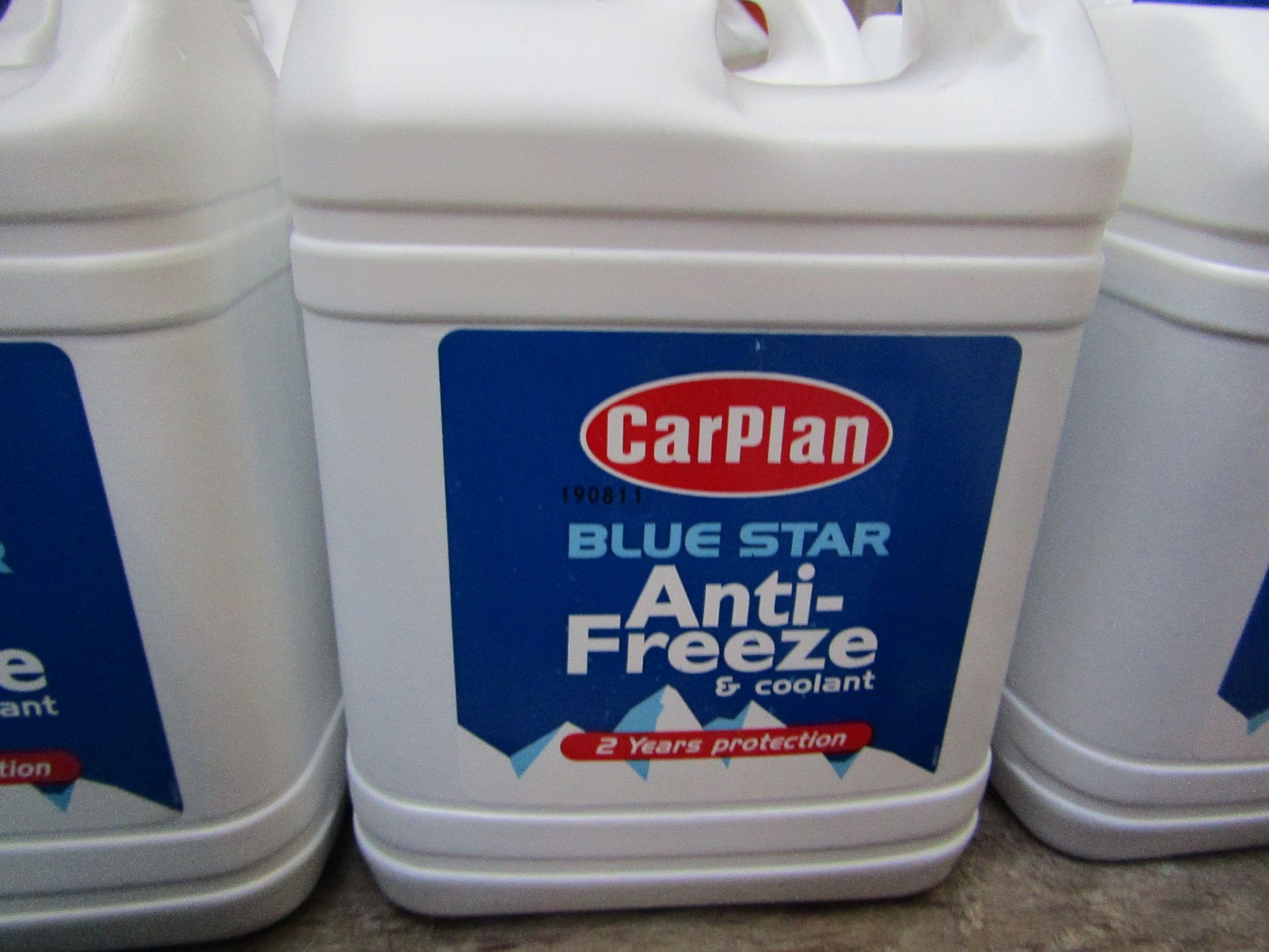 6x CarPlan - Blue Star Anti-Freeze & Coolant - 2 Litres Each - Sealed.