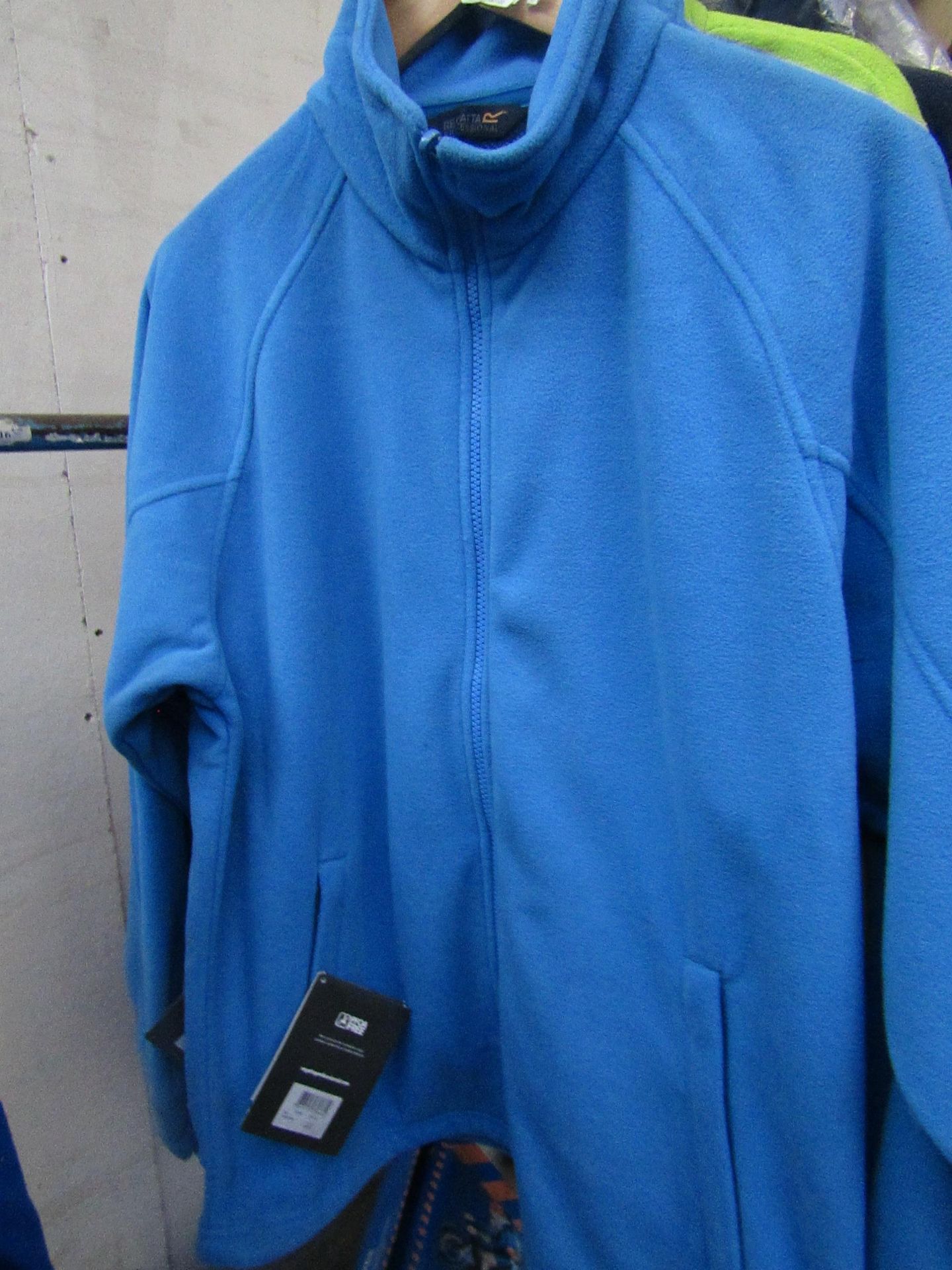 Regatta - Coastal Blue Full Zip Fleece Jacket - Size Small - Original Tags.