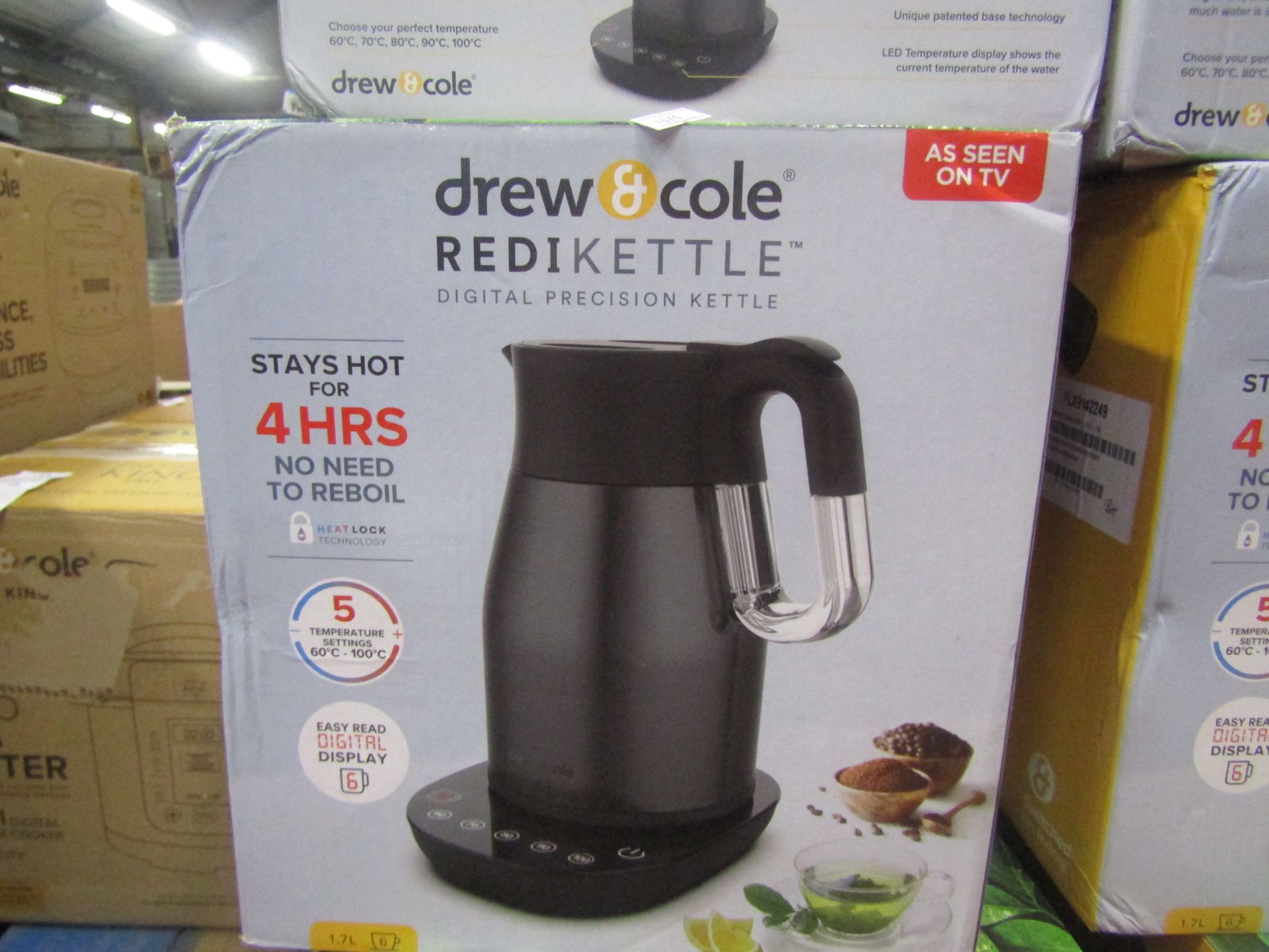 | 1X | DREW AND COLE REDI KETTLE | REFURBISHED AND BOXED | NO ONLINE RESALE | SKU C5060541513587 |