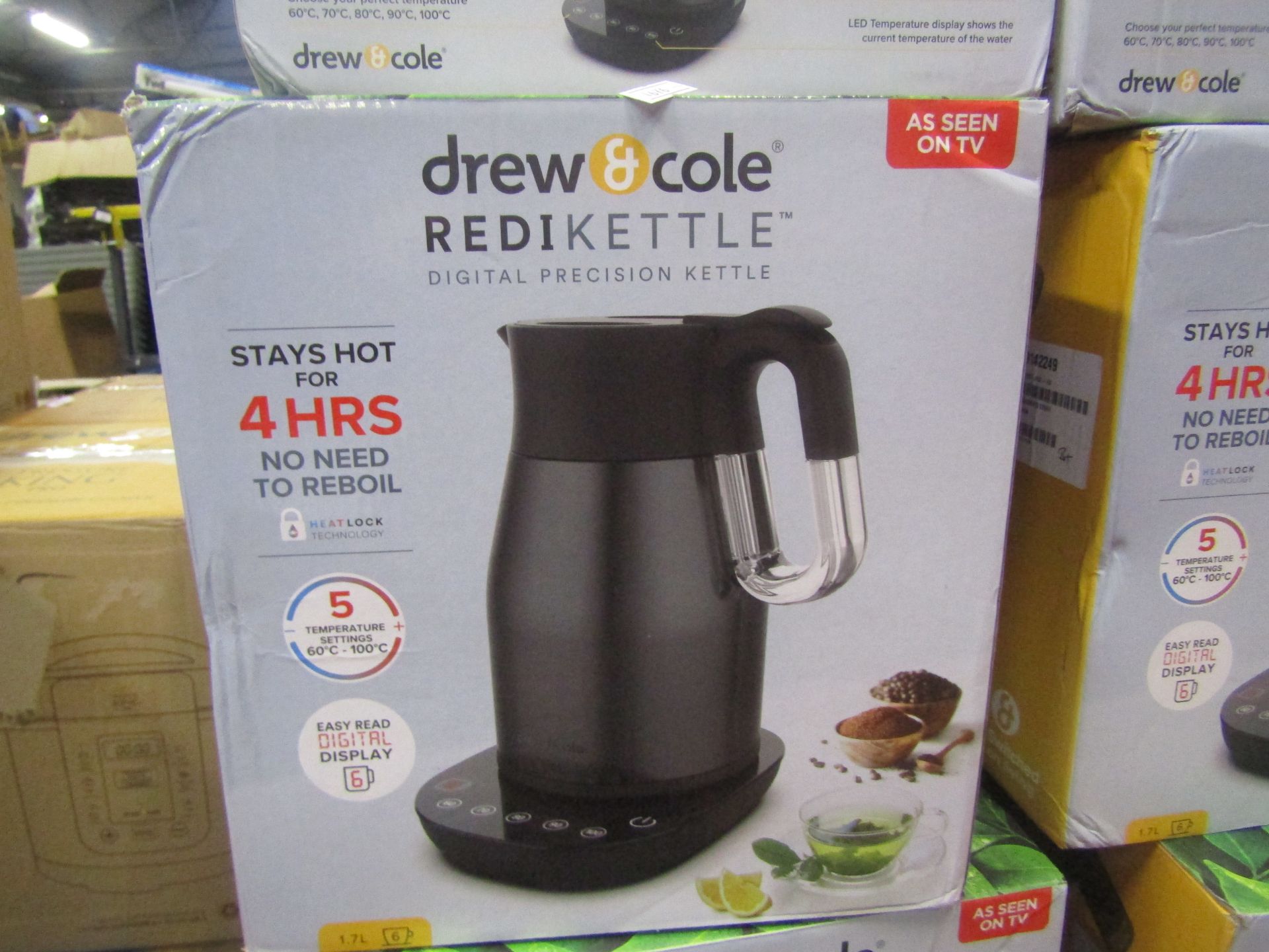 | 1X | DREW AND COLE REDI KETTLE | REFURBISHED AND BOXED | NO ONLINE RESALE | SKU C5060541513587 |