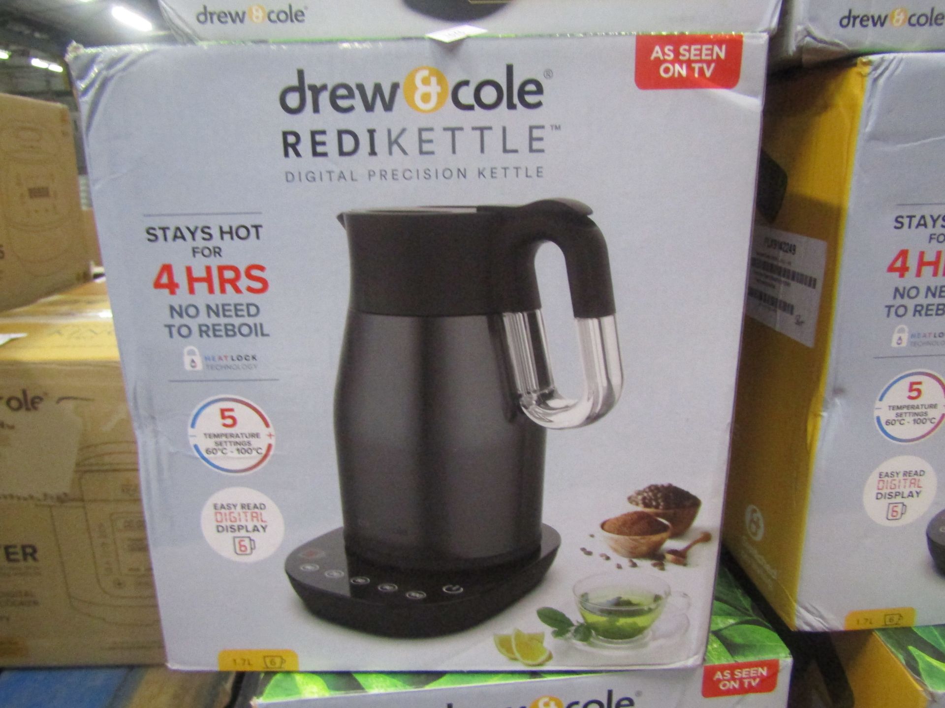 | 1X | DREW AND COLE REDI KETTLE | REFURBISHED AND BOXED | NO ONLINE RESALE | SKU C5060541513587 |