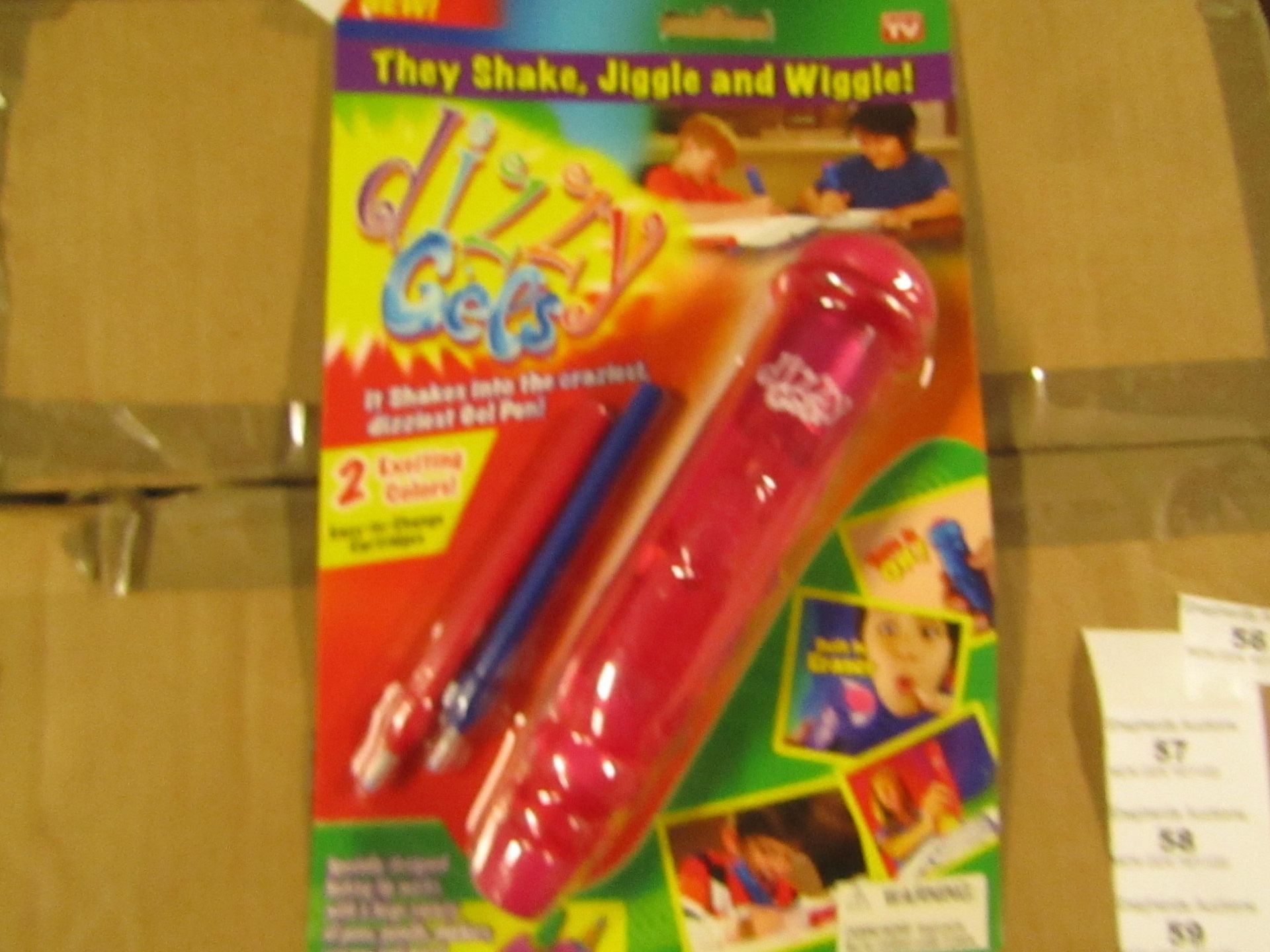 12x Dizzy gels, new and boxed.