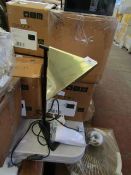 | 1X | KIRI TABLE LAMP IN BRASS | UNCHECKED AND BOXED | RRP £89 |