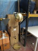 | 1X | SWOON RIGEL FLOOR LAMP IN BRASS | UNCHECKED AND BOXED | RRP £139 |