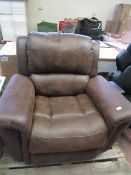 Costco Heated reclining, rocking, electric reclining massaging arm chair, unchecked, requires a