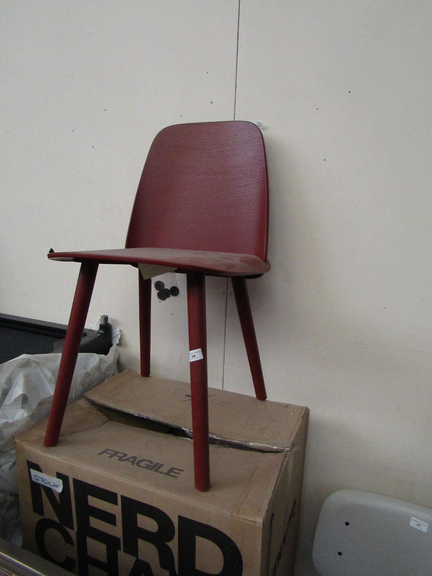 | 1X | MUUTO NERD DINING CHAIR | LOOKS UNUSED (NO GUARANTEE), BOXED | RRP£348 |