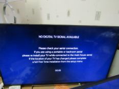 Toshiba 55vl5a63db 4K 55" TV. Comes with Stand remote control. Tested Working