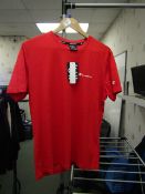 Champion Red T Shirt size Small, new