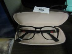 Gucci spectacle frames with original carry case RRP £179