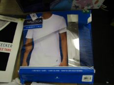 Nautica White T shirt size XL
