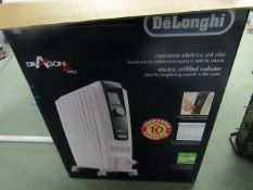 Delonghi dragon electric oil filled radiator