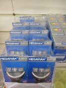 100pcs Brand New Megaman LED Bulbs - Variety of fittings picked from stock at random - pictures