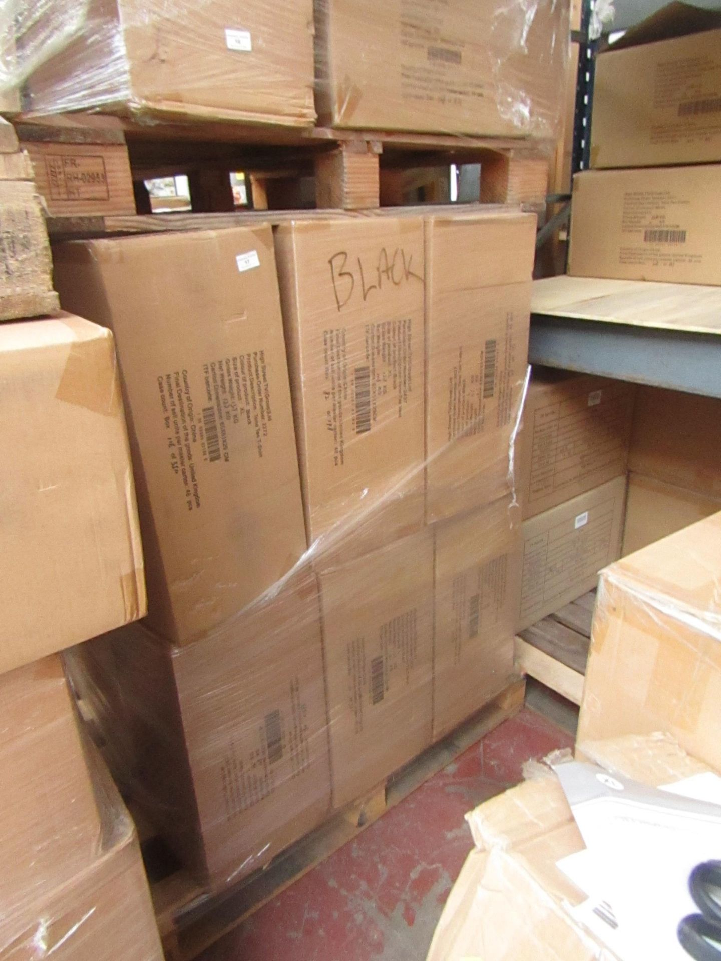 | 1X | PALLET OF APPROX 12X BOXES OF 48 TONE TEE COMPRESSION TOPS, SIZE MAY VARY, PALLET MAY CONTAIN