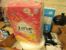 2 x Surf Tropical Lily 130 Washes Washing Powder. Boxes have split but have been rebagged together