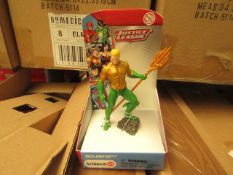 Box of 3 Justice League Aquaman Figures. New & Boxed