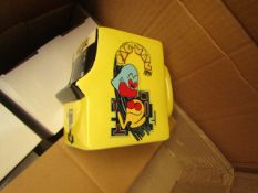 2 x Pacman Square Mugs. new & Boxed