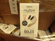 Homedics My Spa 2 in 1 Instant Pedi. Boxed