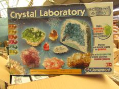 Clementoni Crystal Laboratory. Make your own Crystals. Unused & Packaged
