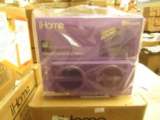 iHome Bluetooth Speaker. Unused & Packaged. Ideal Stocking Filler!