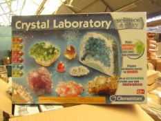 Clementoni Crystal Laboratory. Make your own Crystals. Unused & Packaged