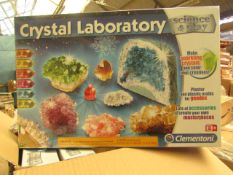 Clementoni Crystal Laboratory. Make your own Crystals. Unused & Packaged