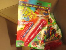 8 x Dizzy Gels Wiggle Pens. New & Packaged