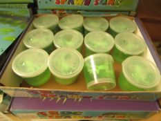 Box of 12 Pots of Spawn Slime. unused & Boxed