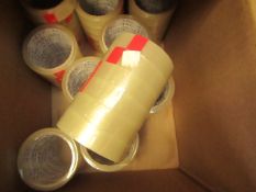 6 Rolls Of Selotape. New & Packaged