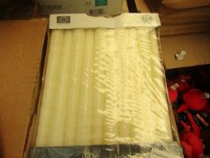 50 x 22 x 240mm Candles. Unused & Packaged