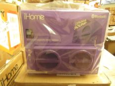 iHome Bluetooth Speaker. Unused & Packaged. Ideal Stocking Filler!