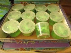 Box of 12 Pots of Spawn Slime. unused & Boxed