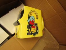 2 x Pacman Square Mugs. new & Boxed