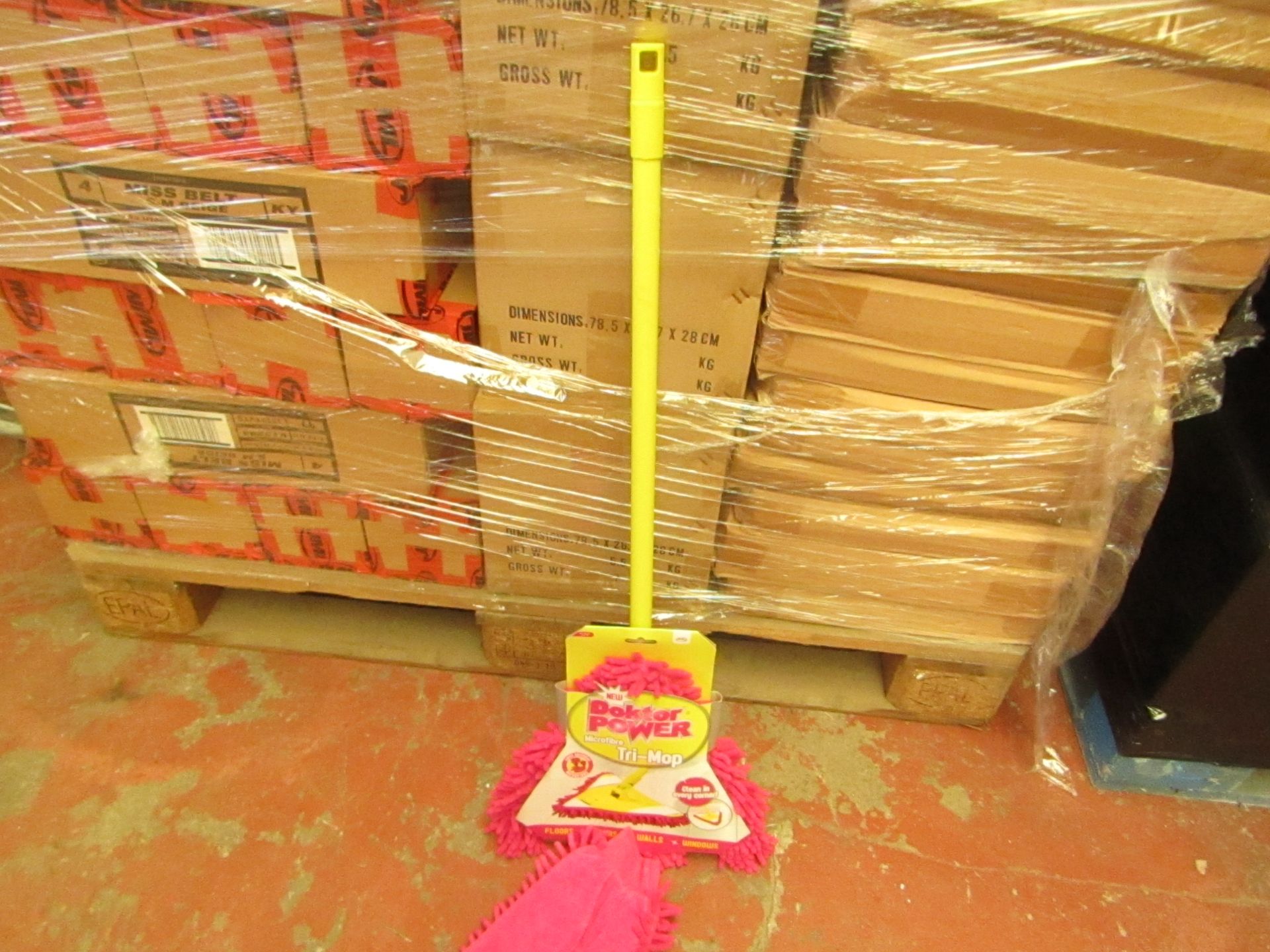 JML Doktor Power Microfibre Tri Mop. New with tags