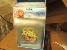 Pack of 48x Disney Frozen Gel Window Clings, new in shop cpounter POS box.