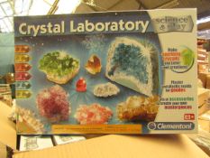 Clementoni Crystal Laboratory. Make your own Crystals. Unused & Packaged