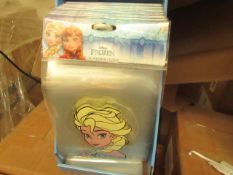 Pack of 48x Disney Frozen Gel Window Clings, new in shop cpounter POS box.