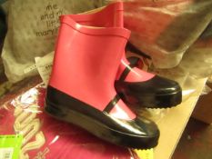 Me & My Little Mary Janes Trumpette Size 8-9 Wellies. Unused. RRP £20